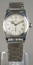 Vintage WW2 era Rolex Oyster chronometer gent's wristwatch. Engraved to the back 1585725 P