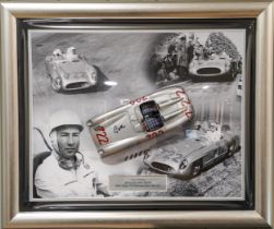 Motor racing interest - A Sir Stirling Moss limited edition Mille Miglia 722 Mercedes-Benz 300 SLR