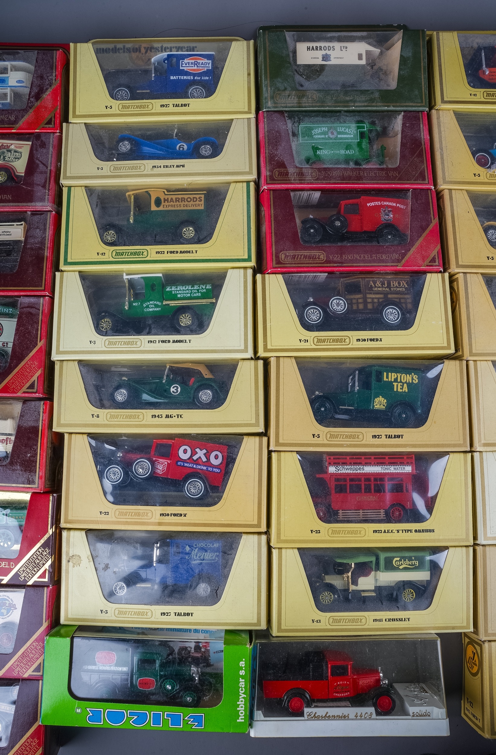 A collection of Matchbox and Lledo die cast models of Yesterday, boxed (Q - 1 box) wear to boxes - Image 3 of 4