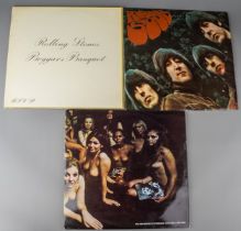 Beatles Rubber Soul album PMC 1267; Rolling Stones Beggars Banquet album SKL 4955 1968 XZAL 8476 -