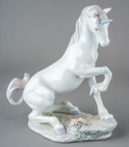 A Lladro Privilege model of a Unicorn, no: 7697, impressed marks, in original box