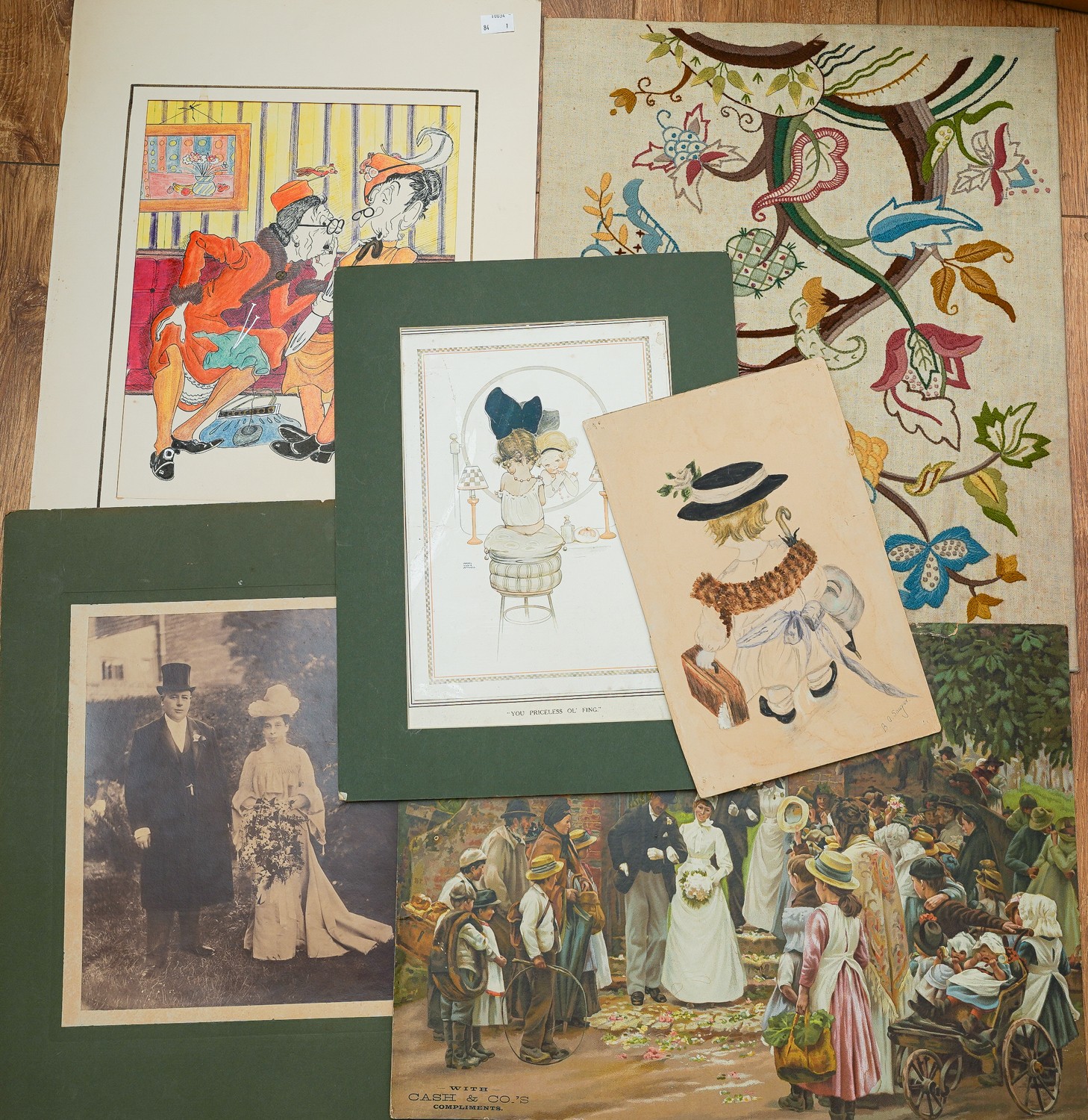 assorted pictures, reproduction posters, watercolours, prints, photographs etc