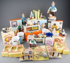 Wallace and Gromit: a collection of novelty memorabilia including boxed PG Tips mug and tea, Jacob