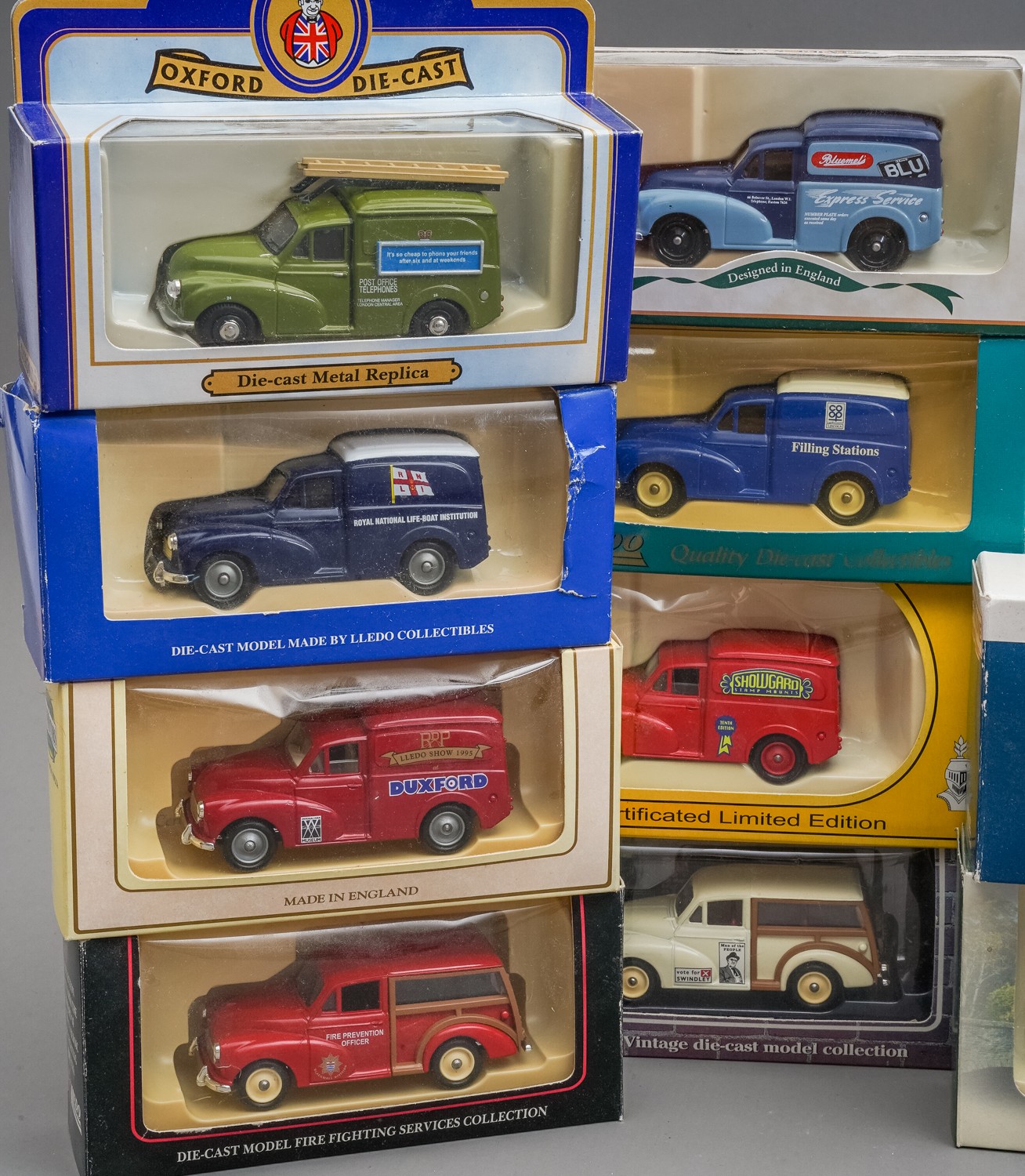 Lledo Days Gone Collection of 23 boxed Morris Minor vehicles including rare special production model - Image 2 of 4