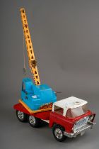 A 1960's Triang tinplate crane truck