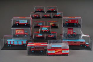 Oxford diecast 1/72 scale Chipperfields Circus vehicles x 10 of which 5 are limited edition. All