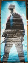 Harry Potter poster - a very large double sided vinyl premier Harry Potter poster. Approx 100cm wide