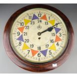 WW2 RAF Sector Clock. In the case of Mahogany, the face is still vibrant with colour with RAF