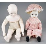 Two vintage pot dolls Few damages