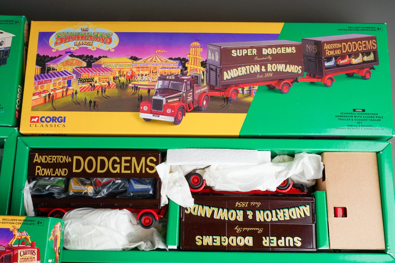 Corgi Showman series to include Andertons, Pat Collins, Codonas. All boxed (7) - Image 6 of 8