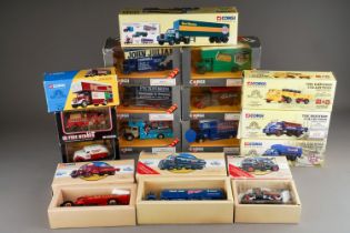 Corgi classics commercial vehicles to include Bedford Pantechnicon x 7 and brewery series. Boxed (