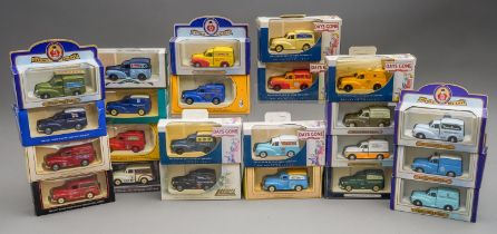 Lledo Days Gone Collection of 23 boxed Morris Minor vehicles including rare special production model