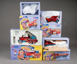 Corgi Classics Chipperfields Circus to include 97885 Scammell Trailer and caravan, 97915 Scammell
