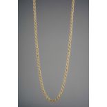 A 9ct rope twist necklace, 7.8g Good condition, wear commensurate with age