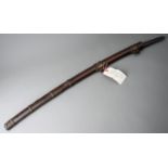 Japanese Koto Tachi Blade circa 1350, the signature appears to be Choen, Koshi-zori, shinogi-