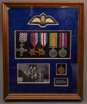 WW2 British RAF DFC Medal group. Provenance - Sotheby's 10th November 1988, lot 184. Distinguished