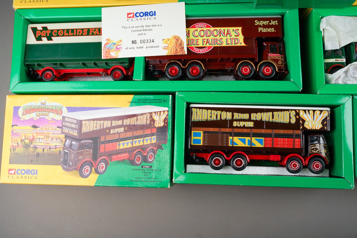 Corgi Showman series to include Andertons, Pat Collins, Codonas. All boxed (7) - Image 4 of 8