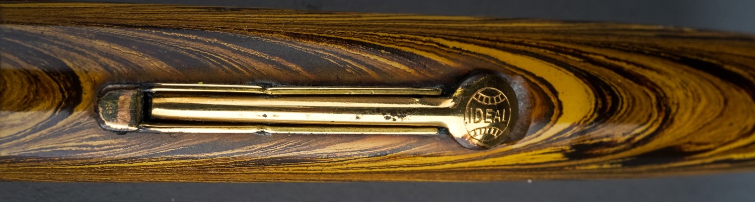 A Waterman 52 Ideal fountain pen, the gold ripple barrel marked WATERMAN'S REG US PAT. OFF. FOUNTAIN - Image 3 of 6