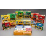 Vanguards Diecast Collection of 16 boxed vehicles all boxed to include transit vans.