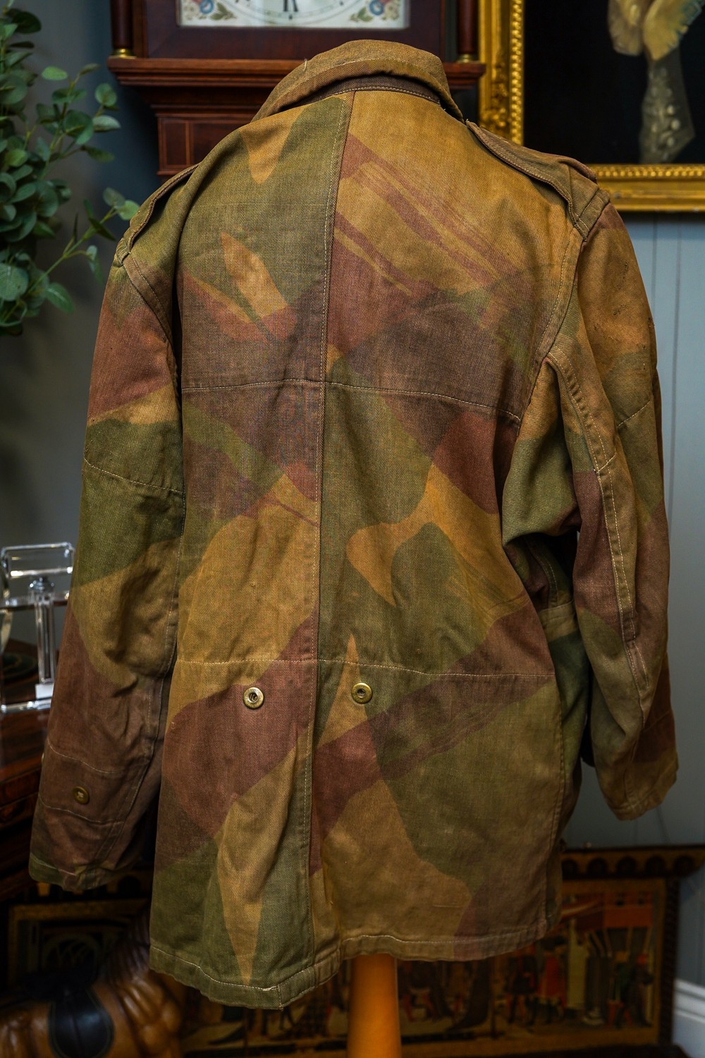 WW2 British Airborne 2nd pattern Denison Camouflage Smock by Silberston & Sons. Size 1, 5ft 3 to 5ft - Bild 3 aus 4