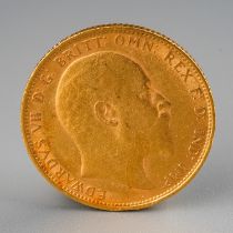 A Edwardian 1905 sovereign