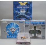 Die Cast Model Aircraft collection: Harrier Jump Jet by Collection Armour in 1.48 Scale. In its