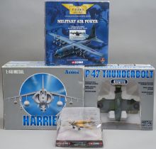 Die Cast Model Aircraft collection: Harrier Jump Jet by Collection Armour in 1.48 Scale. In its