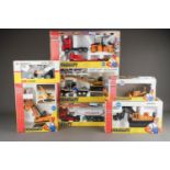 A selection of 7 Joal compact boxed vehicles and sets (q)