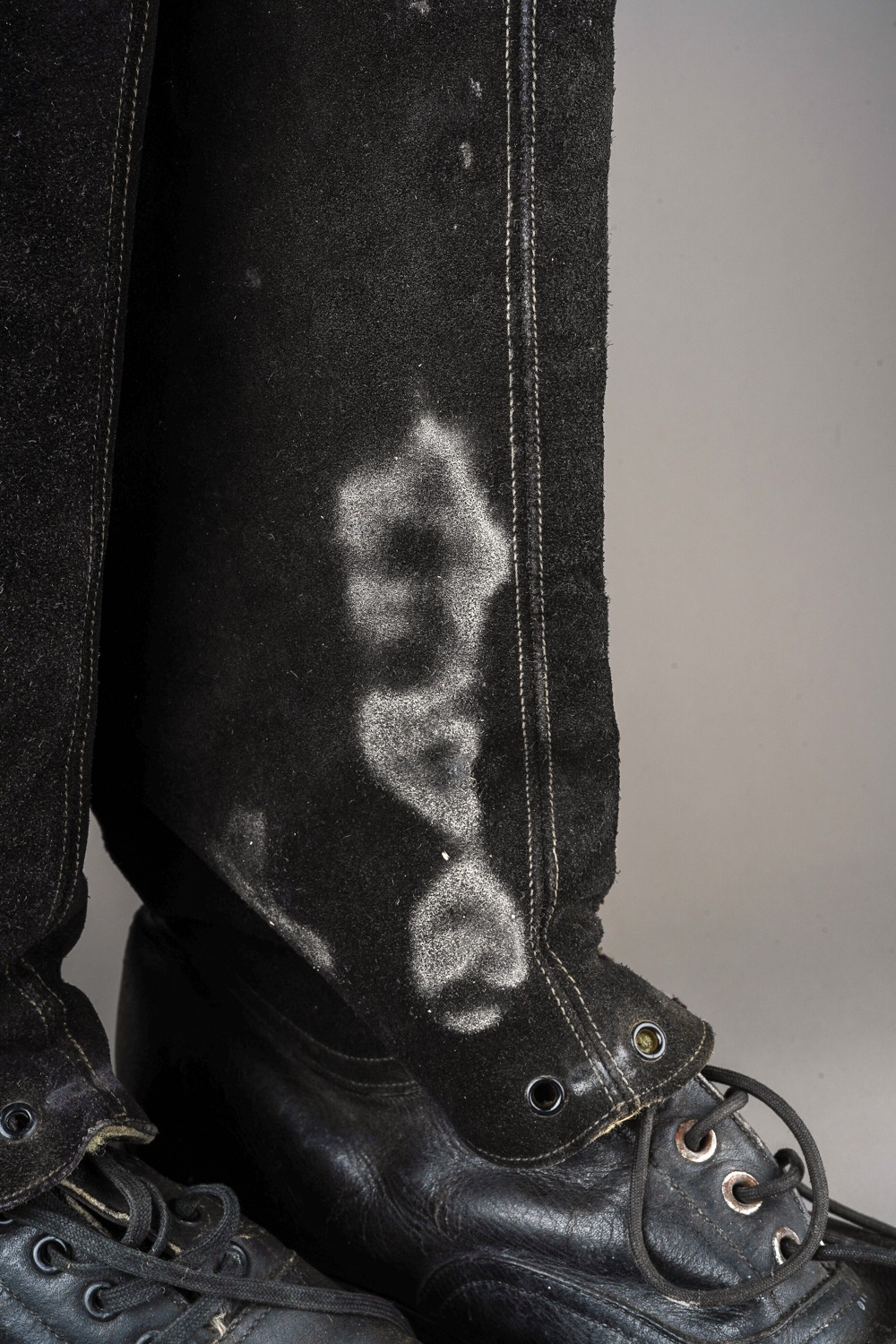 WW2 British RAF Escape Boots. The soles of the shows have been replaced by Timpsons. - Image 3 of 4
