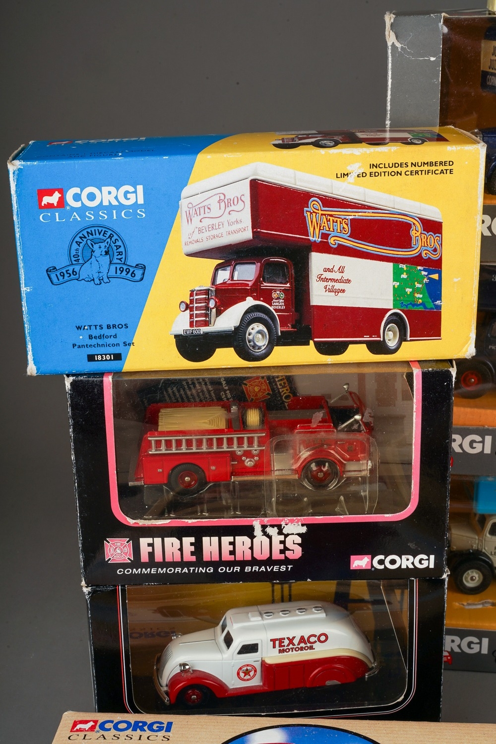 Corgi classics commercial vehicles to include Bedford Pantechnicon x 7 and brewery series. Boxed ( - Image 3 of 7