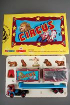 Corgi CP10502 Royal Mail Ltd Edition Circus ERF with animal cage trailer. Mint boxed (1)