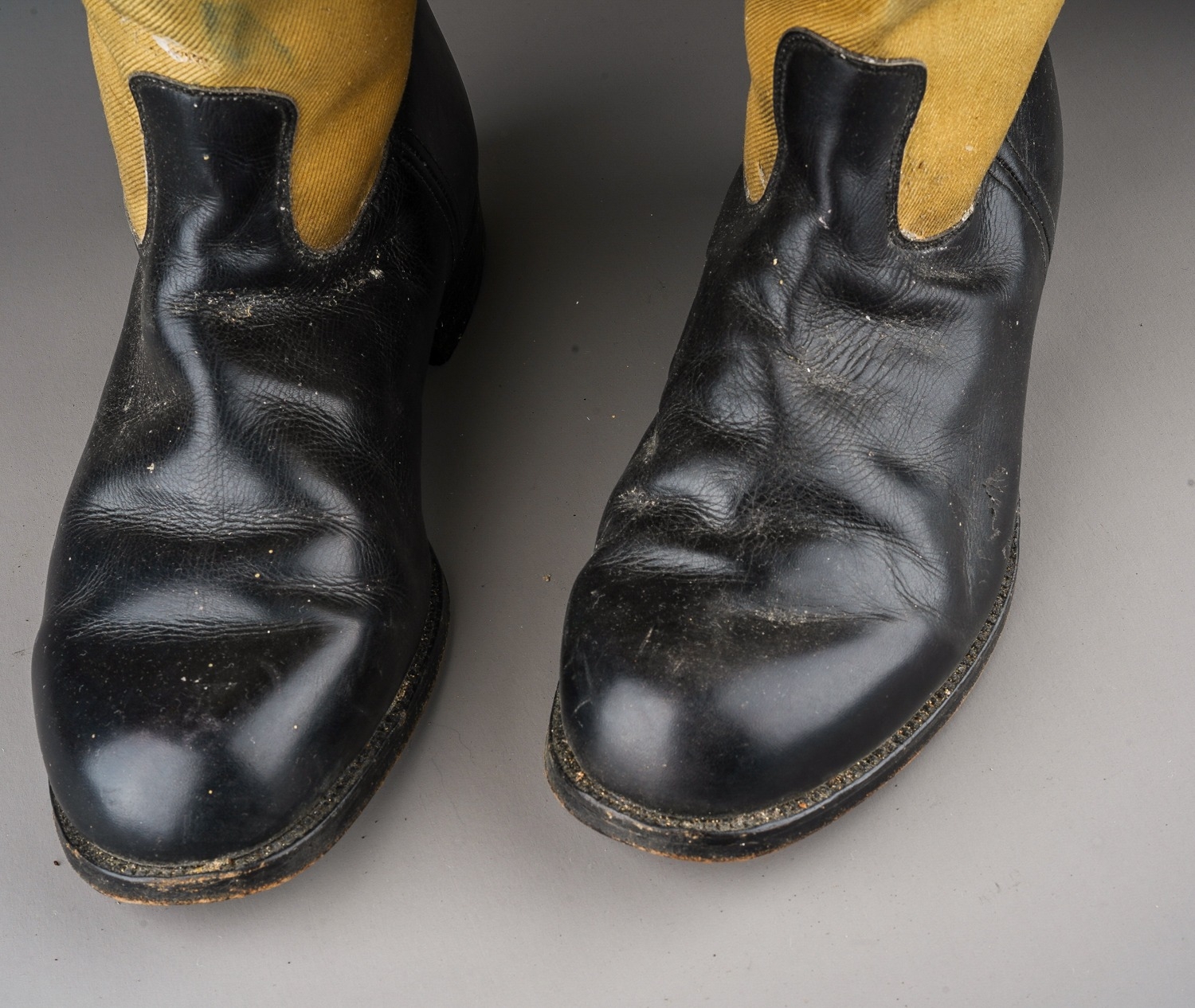 WW2 British RAF 1939 Pattern Flying Boots. Size 8 - 6 ' Watertight Wells Very System pattern. As - Image 4 of 7