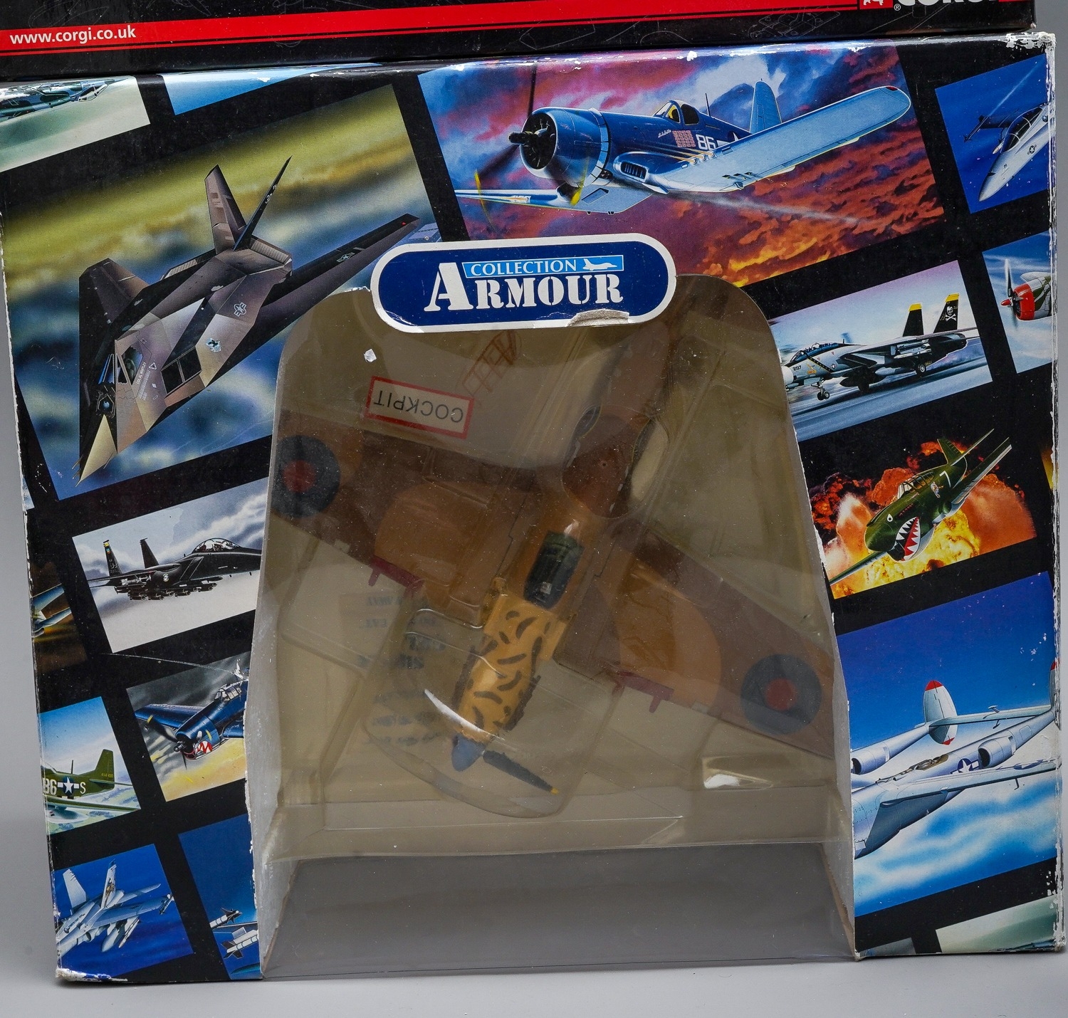 WW2 Die Cast Model Aircraft collection: Hawker Hurricane 1.48 Scale, still in the original box by ' - Image 4 of 6