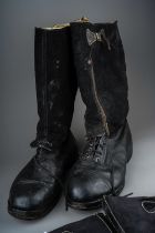 WW2 British RAF Escape Boots. The soles of the shows have been replaced by Timpsons.