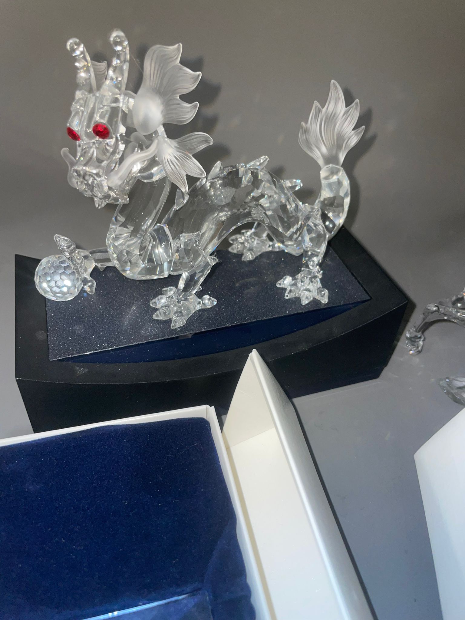 Two Swarovski Collector Society crystal Fabulous Creatures to include: The Dragon 1997 and The - Image 5 of 6