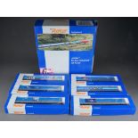 Roco HO scale professional trains pack of 7 Exider coaches