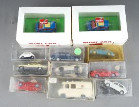 A very large quantity of Herpa 1/87 HO Scale boxed model cars, commercial vehicles etc. Some
