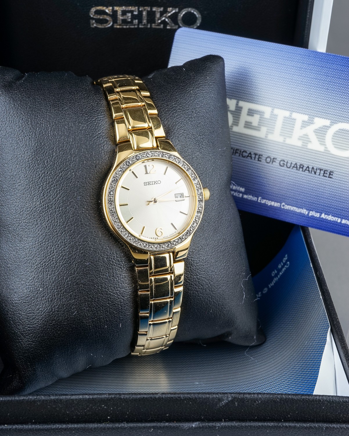 A ladies Seiko gold-plated wristwatch, boxed; further assorted wristwatches (8) - Image 3 of 8