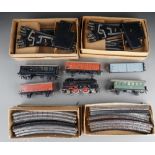 Trix Express HO/00 German issue tank loco, wagons and track. All in boxes