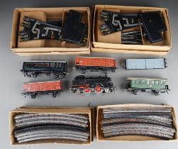 Trix Express HO/00 German issue tank loco, wagons and track. All in boxes