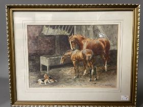 Equestrian Interest: J W Aitchison (English, 19th/20th Century) Future member of the Hunt (with