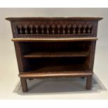 A small 19th century Dutch style (miniature style) dresser