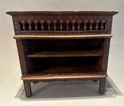 A small 19th century Dutch style (miniature style) dresser