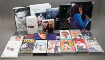 Elvis Presley: a collection of various VCR films and documentaries to include Viva Las Vegas, Wild