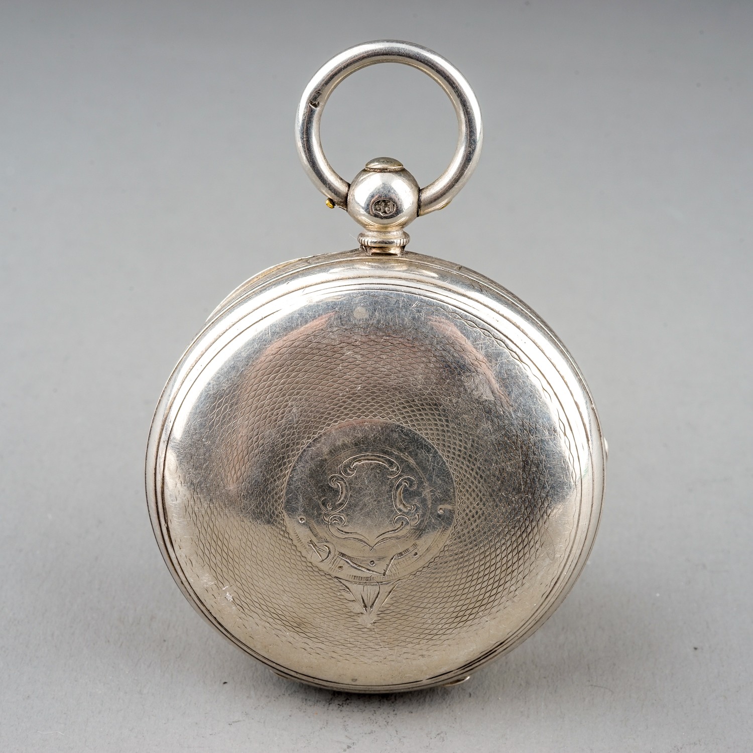 A Victorian silver openface pocket watch, 42mm white enamel dial with Roman numerals and - Image 5 of 14