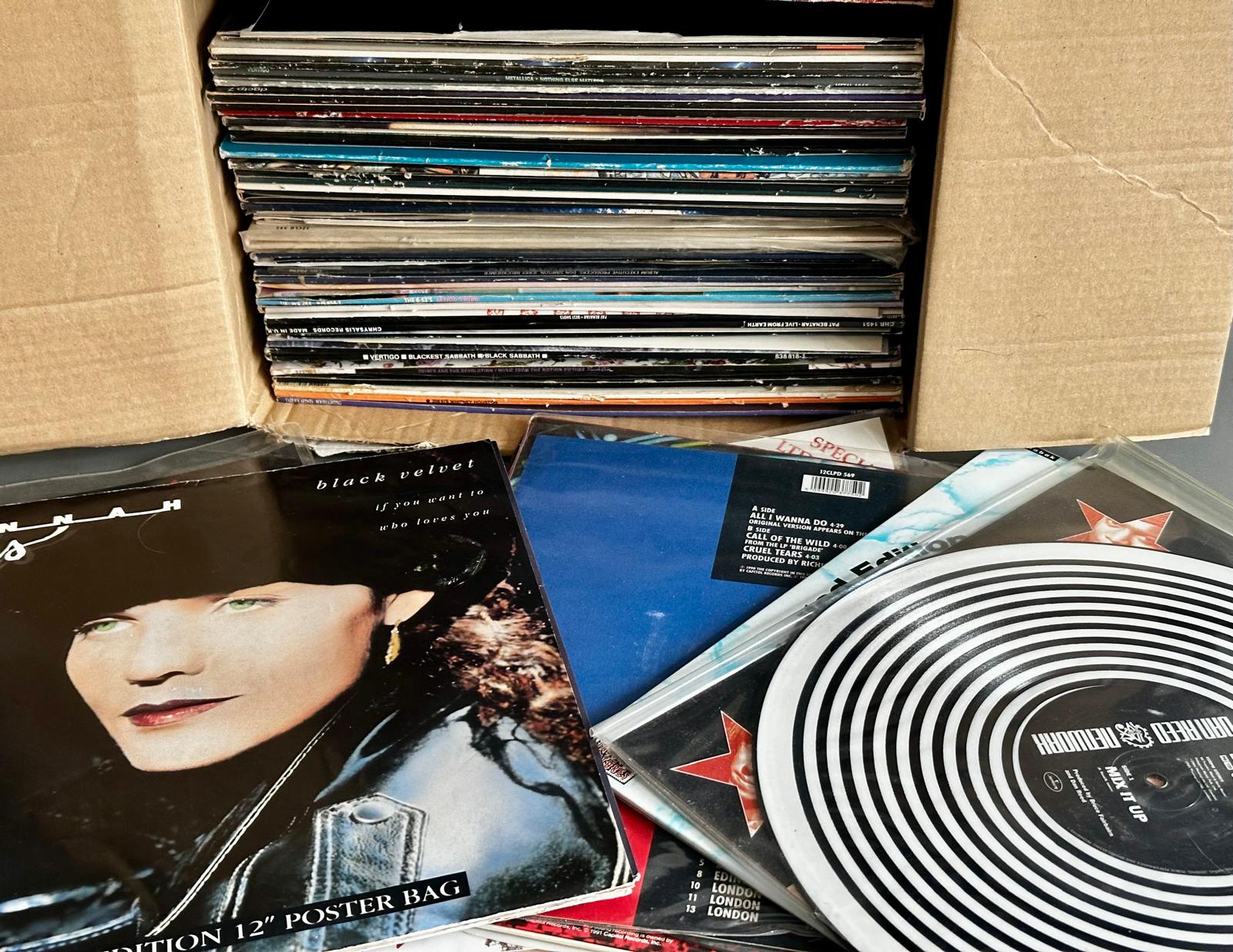 Assorted LPs including 33 and 45s (5 boxes) - Image 3 of 7