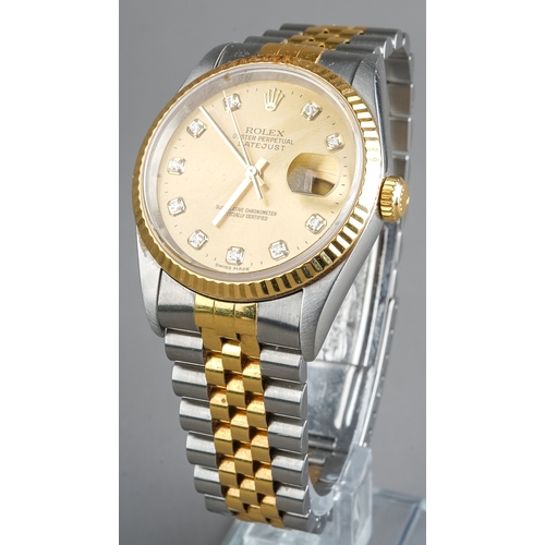 A Rolex Oyster Perpetual Datejust Superlative Chronometer wristwatch - Image 2 of 6