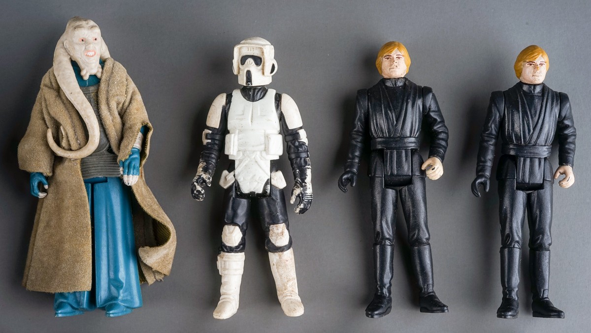 Star Wars 17x 1983 figures including Weequay, Bib Fortuna, Emperors Royal Guard, Luke Skywalker, - Image 3 of 6