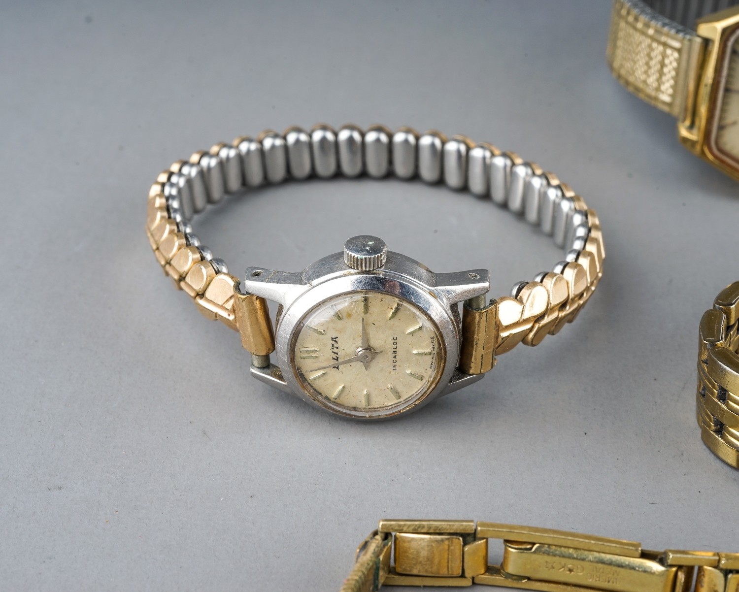 A ladies Seiko gold-plated wristwatch, boxed; further assorted wristwatches (8) - Image 8 of 8