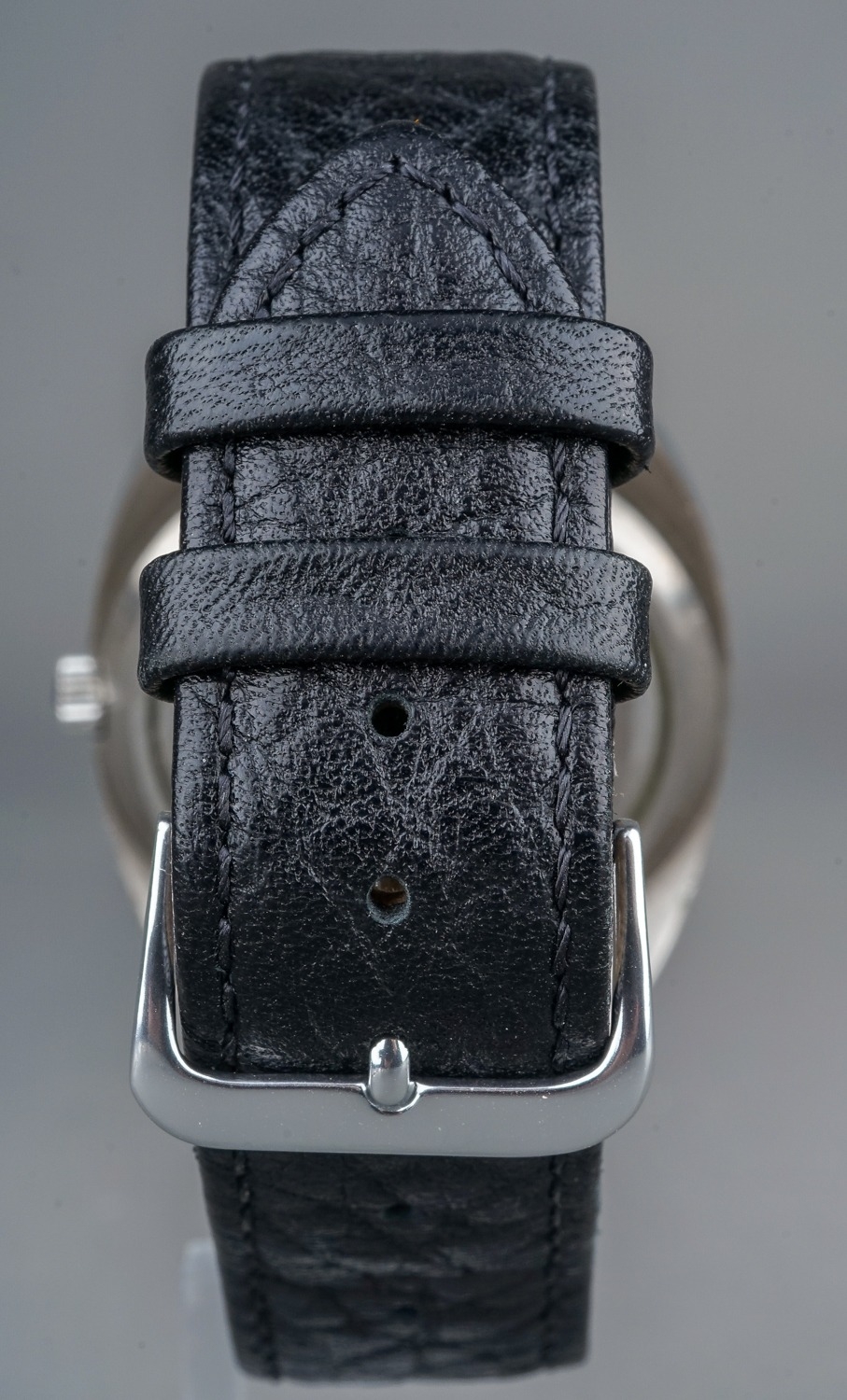 A gentleman's Omega Automatic Seamaster Cosmic 2000 stainless wristwatch, 32mm black dial, baton - Bild 2 aus 5